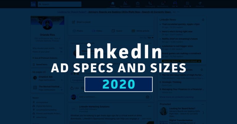 LinkedIn Ad Specs and Sizes: Everything You Need to Know